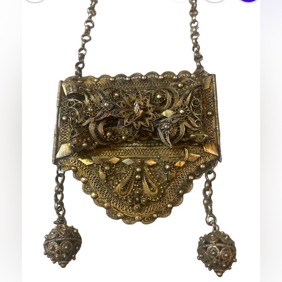 Vintage Middle East/Tribal 70s Pendant - Picture 4 of 9